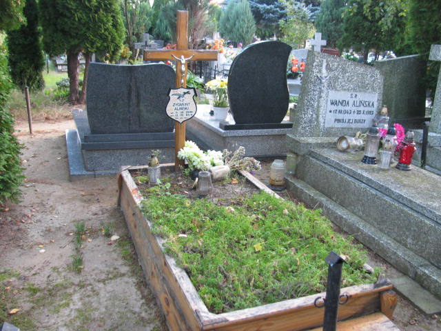 Grób Zygmunt Aliński