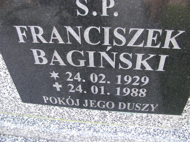 Grażyna BAGIŃSKA 1961 Strzelin - Grobonet - Wyszukiwarka osób pochowanych