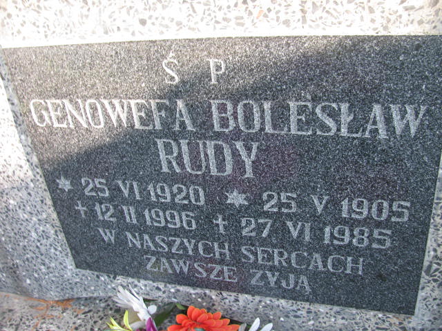 Bolesław Rudy 1905 Strzelin - Grobonet - Wyszukiwarka osób pochowanych