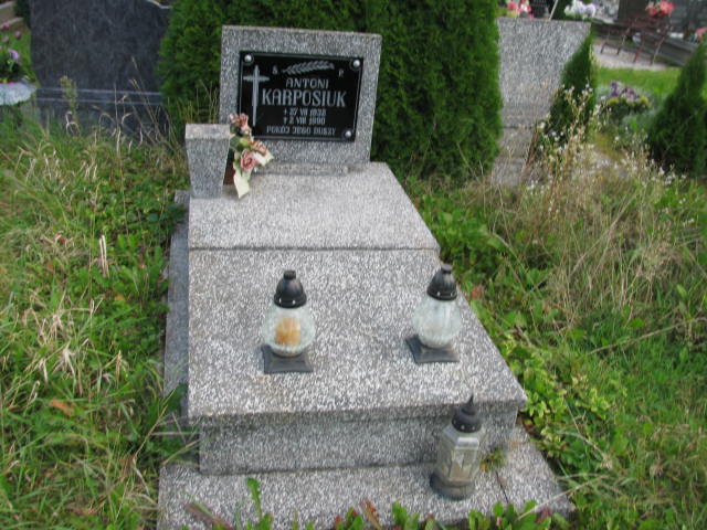 Grób Antoni Karposiuk