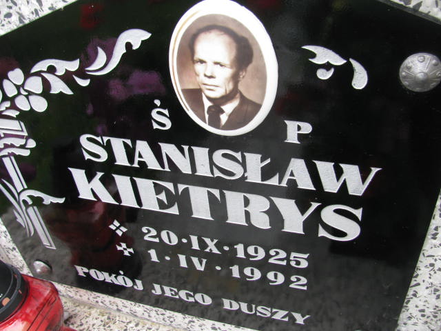 Stanisław Kietrys 1925 Strzelin - Grobonet - Wyszukiwarka osób pochowanych