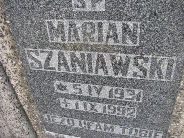 Marian Szaniawski 1931 Strzelin - Grobonet - Wyszukiwarka osób pochowanych