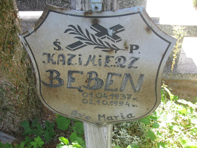 Kazimierz Bęben 1937 Strzelin - Grobonet - Wyszukiwarka osób pochowanych