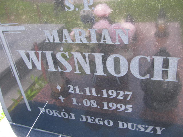 Marian Wiśnioch 1927 Strzelin - Grobonet - Wyszukiwarka osób pochowanych