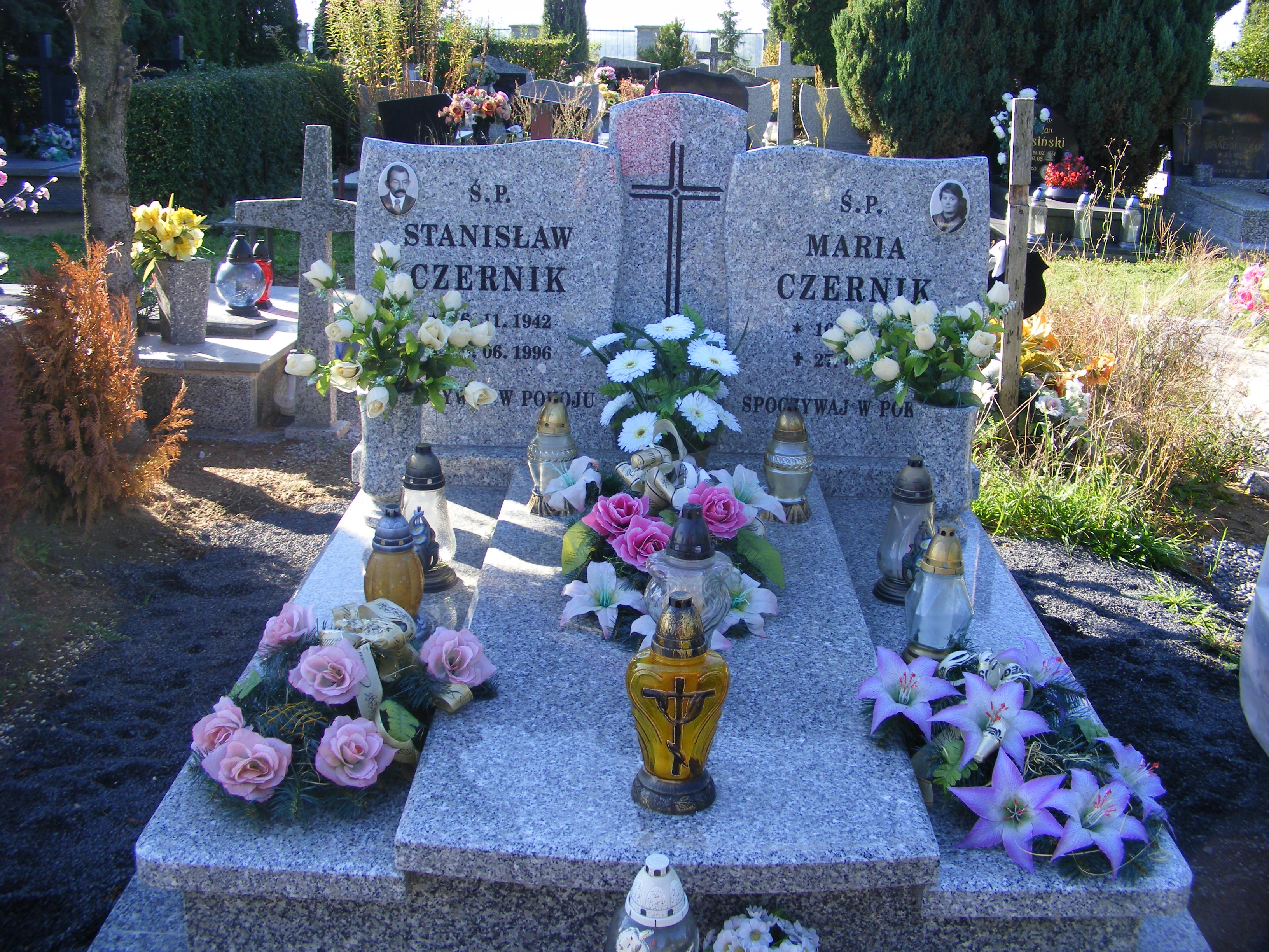 Grób Stanisław Czernik