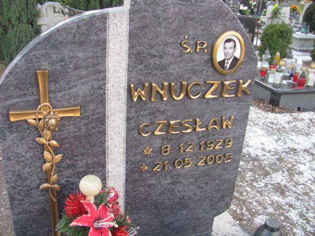 Czesław Wnuczek 1929 Strzelin - Grobonet - Wyszukiwarka osób pochowanych