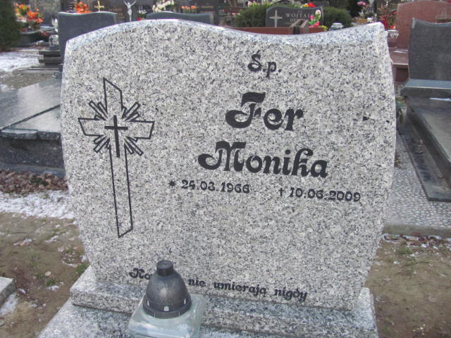 Monika Fer 1966 Strzelin - Grobonet - Wyszukiwarka osób pochowanych