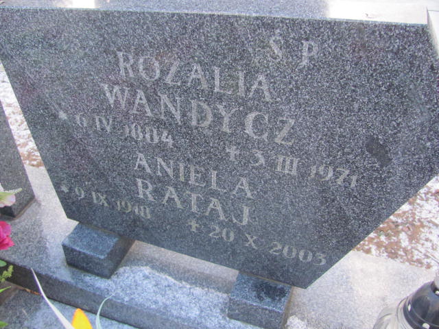 Rozalia Wandycz 1884 Strzelin - Grobonet - Wyszukiwarka osób pochowanych