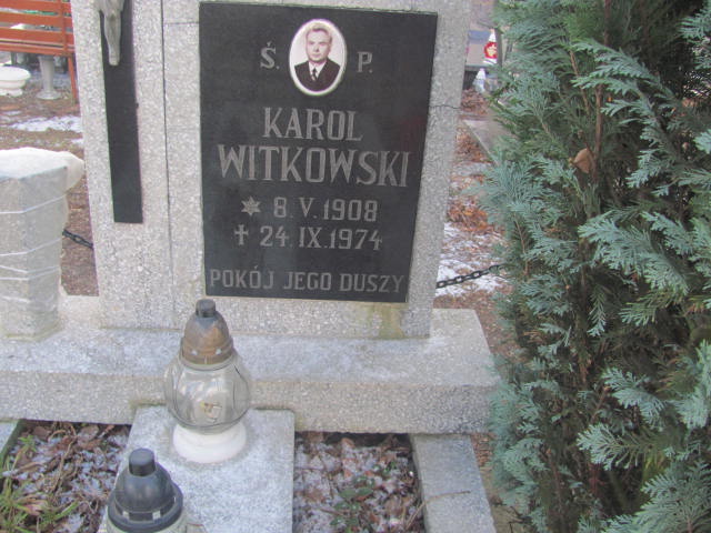 Edward Witkowski 1952 Strzelin - Grobonet - Wyszukiwarka osób pochowanych