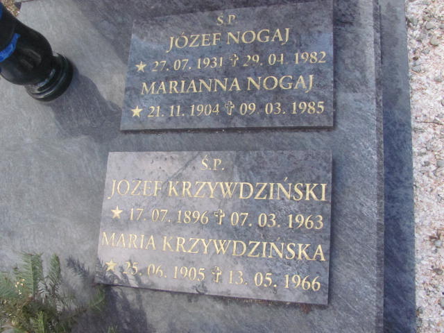 Marianna Nogaj 1904 Strzelin - Grobonet - Wyszukiwarka osób pochowanych