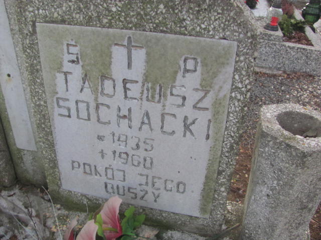 Tadeusz Sochacki 1934 Strzelin - Grobonet - Wyszukiwarka osób pochowanych
