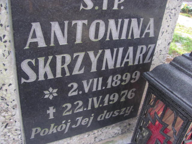 Józef Skrzyniarz 1900 Strzelin - Grobonet - Wyszukiwarka osób pochowanych