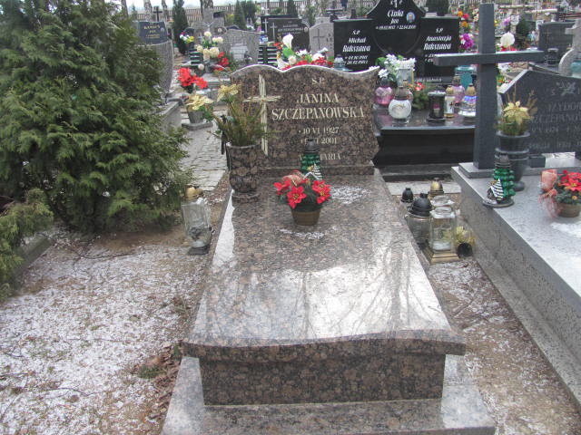 Grób Janina Szczepanowska