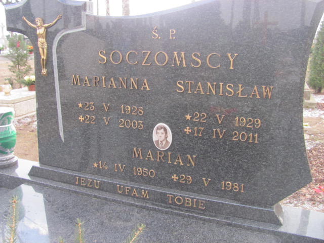 Marianna Soczomska 1928 Strzelin - Grobonet - Wyszukiwarka osób pochowanych