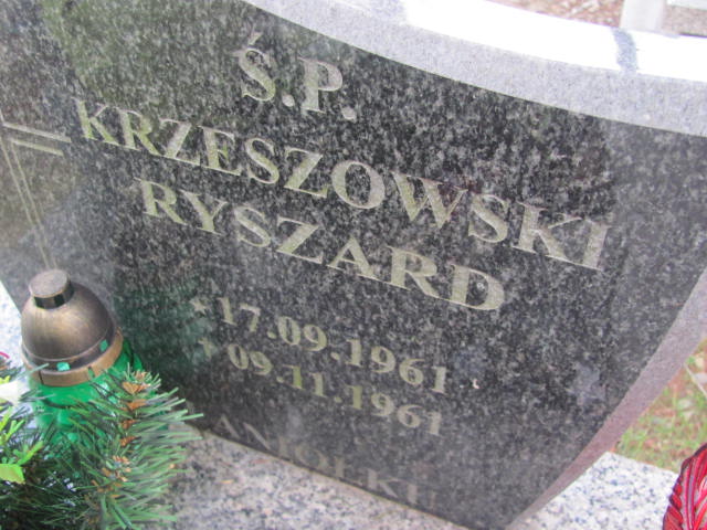 Ryszard Krzeszowski 1961 Strzelin - Grobonet - Wyszukiwarka osób pochowanych