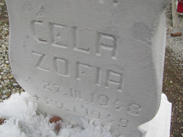 Zofia Cela 1948 Strzelin - Grobonet - Wyszukiwarka osób pochowanych