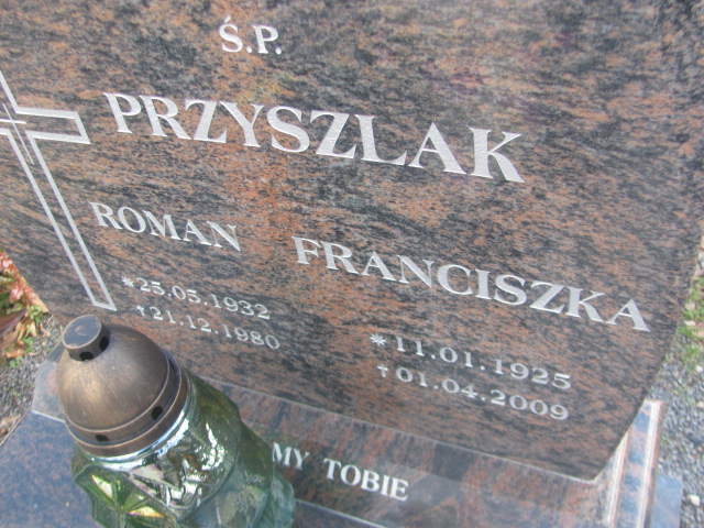 Franciszka Przyszlak 1925 Strzelin - Grobonet - Wyszukiwarka osób pochowanych