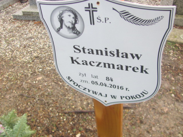Stanisław Kaczmarek 1932 Strzelin - Grobonet - Wyszukiwarka osób pochowanych
