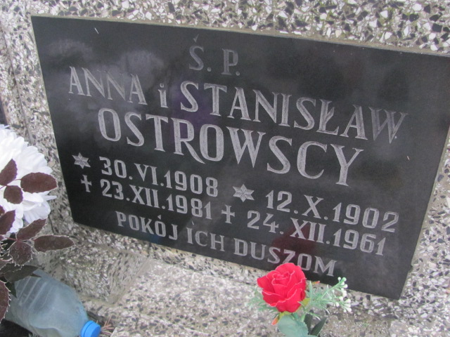 Stanisław Ostrowski 1902 Strzelin - Grobonet - Wyszukiwarka osób pochowanych