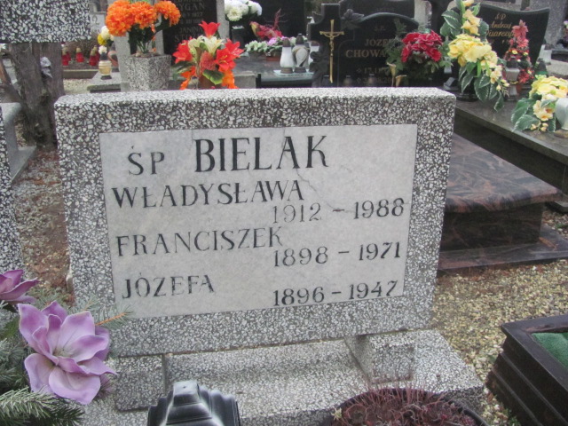 Władysława Bielak 1912 Strzelin - Grobonet - Wyszukiwarka osób pochowanych
