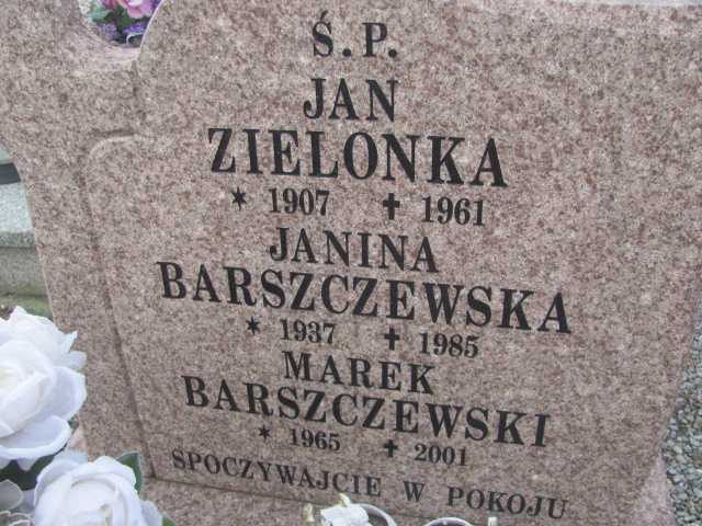 Marek Barszczewski 1965 Strzelin - Grobonet - Wyszukiwarka osób pochowanych