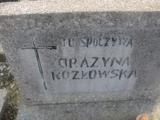 Grażyna Kozłowska 1960 Strzelin - Grobonet - Wyszukiwarka osób pochowanych