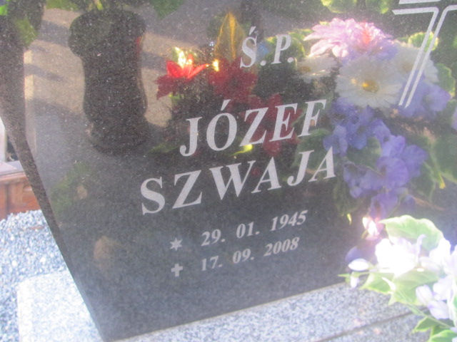 Józef Szwaja 1945 Strzelin - Grobonet - Wyszukiwarka osób pochowanych