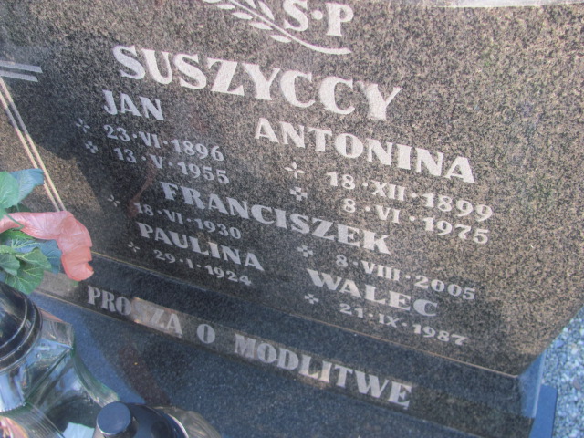 Paulina Walec 1924 Strzelin - Grobonet - Wyszukiwarka osób pochowanych