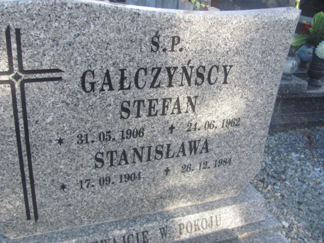 Stanisława Gałczyńska 1904 Strzelin - Grobonet - Wyszukiwarka osób pochowanych