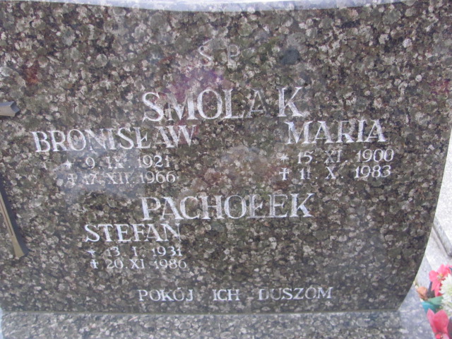 Bronisław Smolak 1921 Strzelin - Grobonet - Wyszukiwarka osób pochowanych