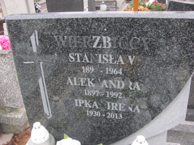 Aleksandra Wierzbicka 1897 Strzelin - Grobonet - Wyszukiwarka osób pochowanych