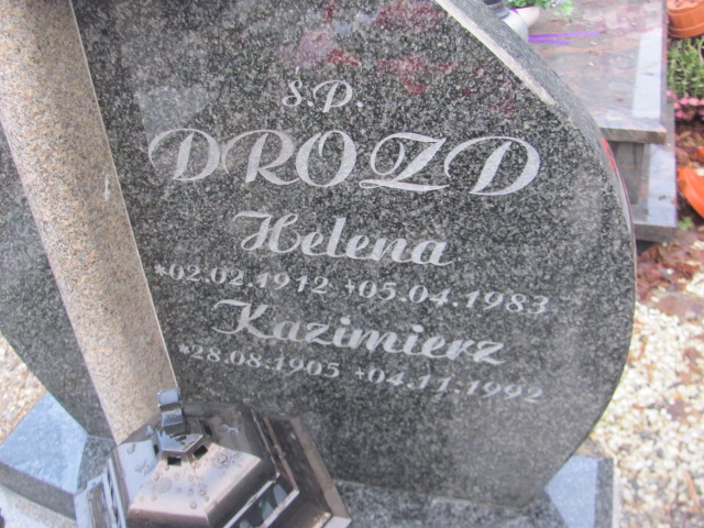 Helena Drozd 1912 Strzelin - Grobonet - Wyszukiwarka osób pochowanych