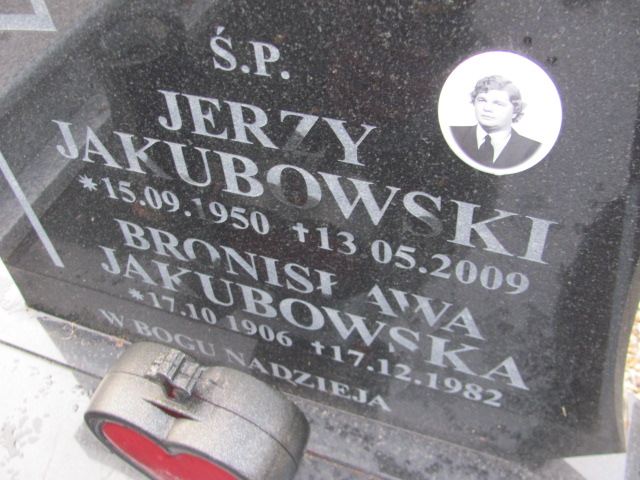 Bronisława Jakubowska 1906 Strzelin - Grobonet - Wyszukiwarka osób pochowanych