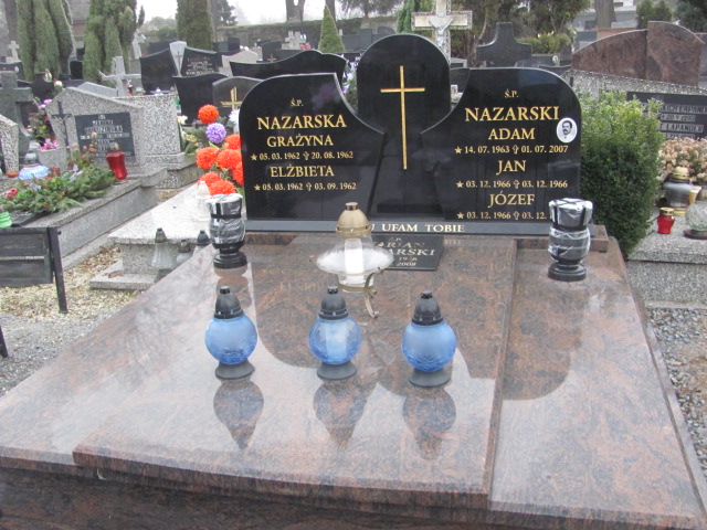 Grób Elżbieta Nazarska