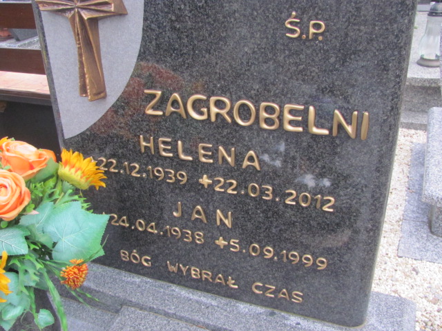 Helena Zagrobelna 1939 Strzelin - Grobonet - Wyszukiwarka osób pochowanych
