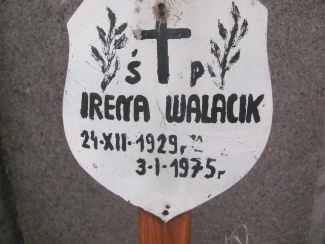 Irena Walacik 1929 Strzelin - Grobonet - Wyszukiwarka osób pochowanych