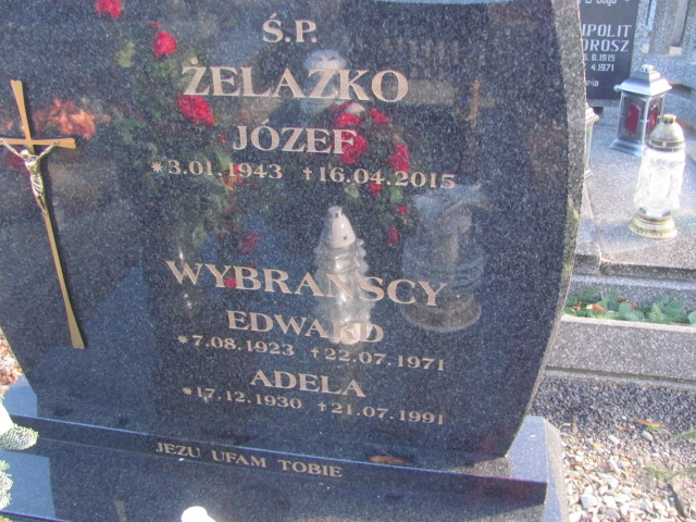 Adela Wybrańska 1930 Strzelin - Grobonet - Wyszukiwarka osób pochowanych