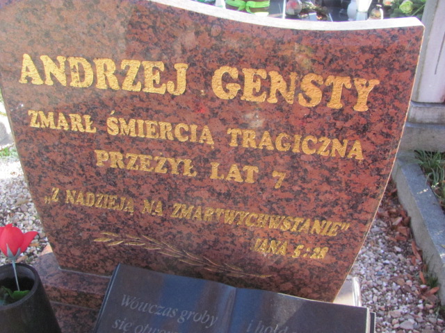 Norbert Gensty 1934 Strzelin - Grobonet - Wyszukiwarka osób pochowanych