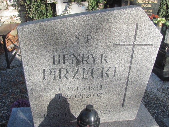 Henryk Pirzecki 1933 Strzelin - Grobonet - Wyszukiwarka osób pochowanych
