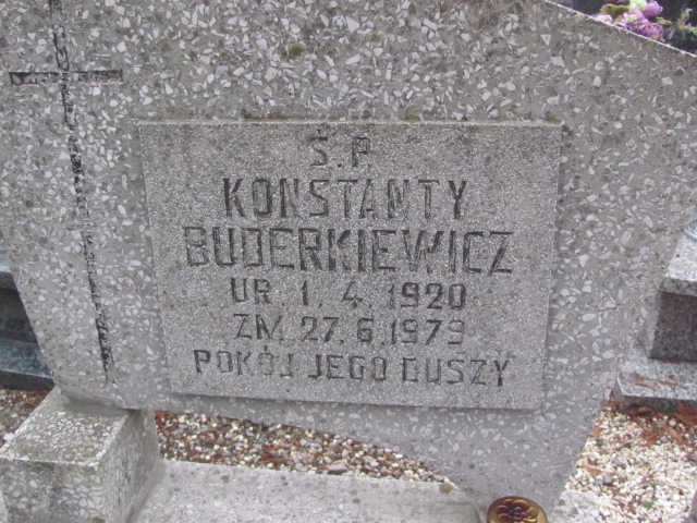 Konstanty Buderkiewicz 1920 Strzelin - Grobonet - Wyszukiwarka osób pochowanych
