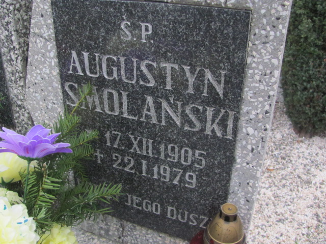 Augustyn Smolański 1905 Strzelin - Grobonet - Wyszukiwarka osób pochowanych