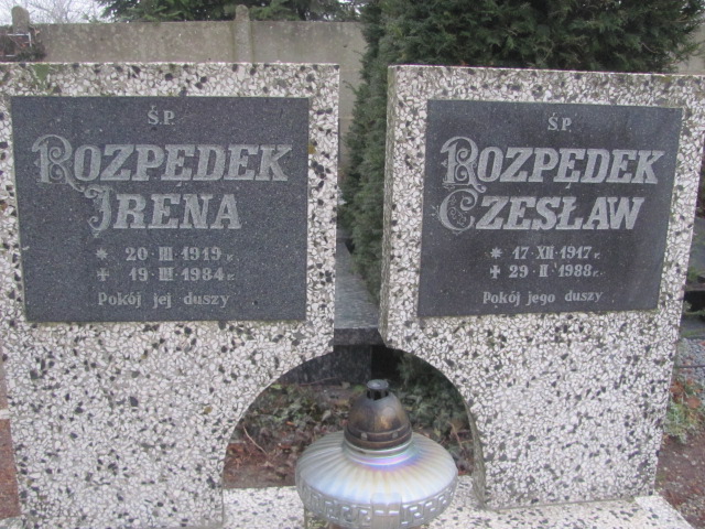 Czesław Rozpędek 1917 Strzelin - Grobonet - Wyszukiwarka osób pochowanych