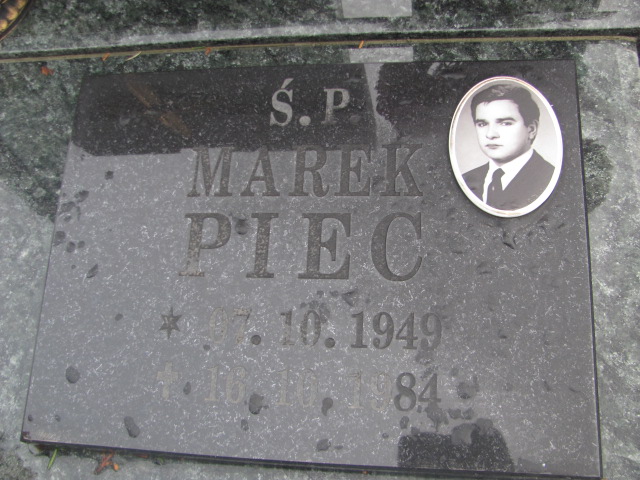 Marek Piec 1949 Strzelin - Grobonet - Wyszukiwarka osób pochowanych