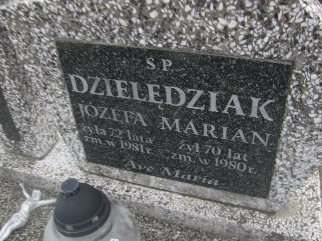 Marian Dzielędziak 1910 Strzelin - Grobonet - Wyszukiwarka osób pochowanych